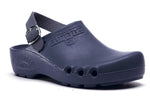 Toffeln KlimaFlex (with side vents) Navy (with heel strap)