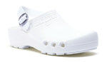 Toffeln KlimaFlex (with side vents) White (with heel strap)