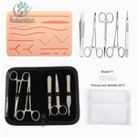 10pcs Surgical Suture Training Kit – Silicone Suturing Practice Pads Set for Medical Students Clinical Skills Wound