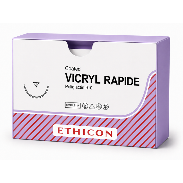 Ethicon VICRYL RAPIDE Braided Polyglactin 910 Absorbable Surgical Suture EC1534G