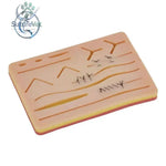 3-Layer Silicone Suture Training Pad for Suturing Practice - 3 Layer