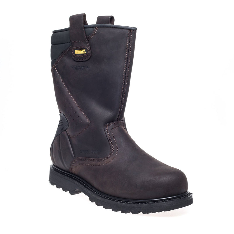 DeWalt Rigger Boot Brown Goodyear Welted Steel Toe SBP — view 1