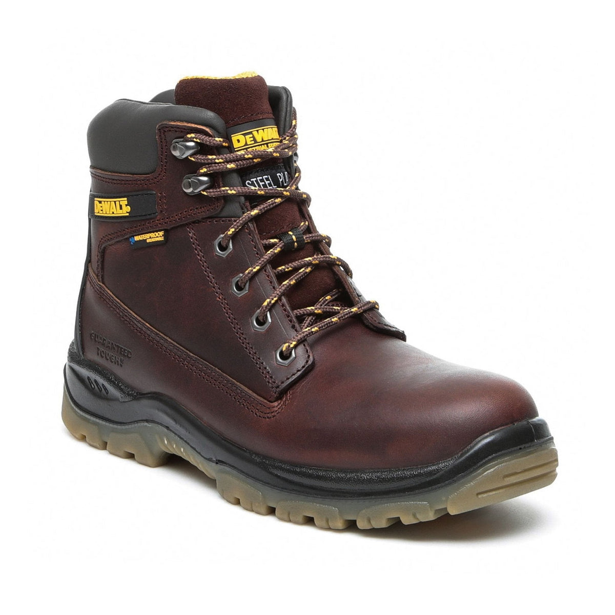 DeWalt Titanium Safety Boots Tan Waterproof S7 Steel Toe — view 1