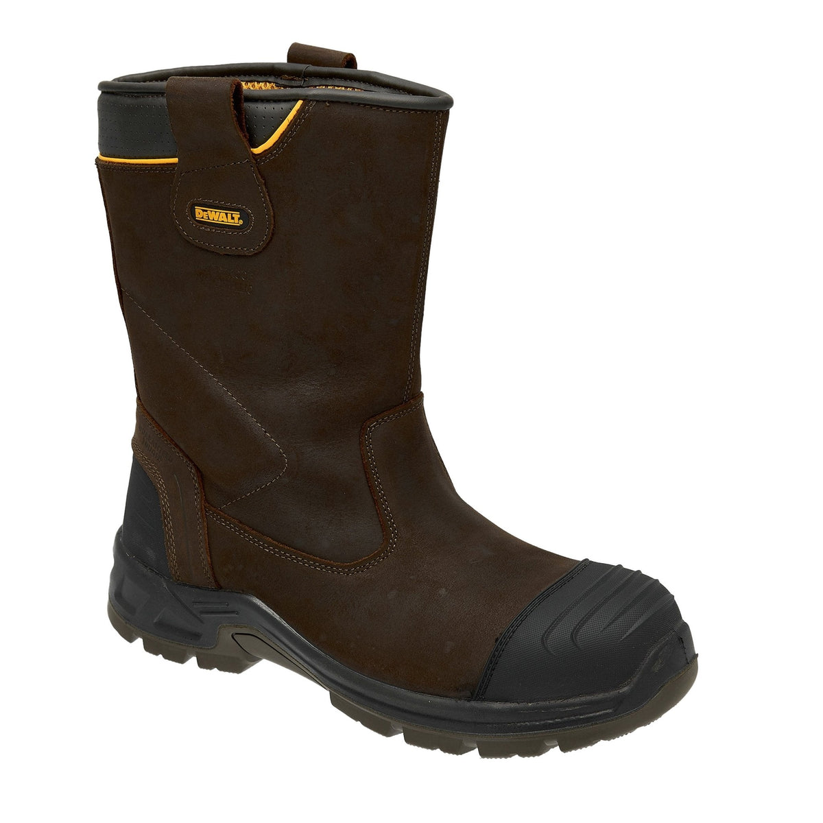 DeWalt Rigger Boot Waterproof Millington Brown S7S — view 1