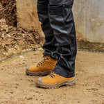 DeWalt Waterproof Safety Boot Mentor Wheat Wide Fit S7 — view 5