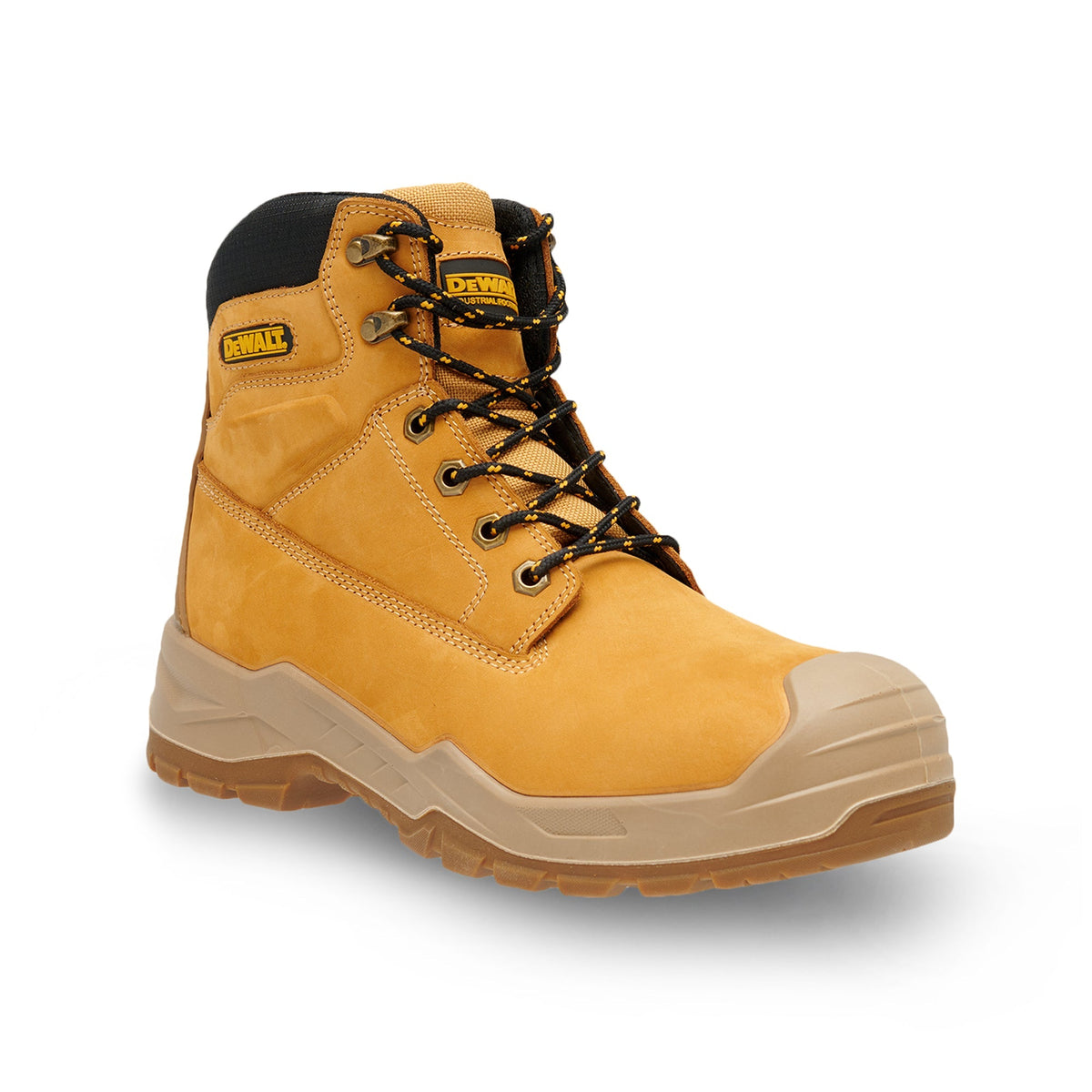 DeWalt Side Zip Safety Boot Jamestown Wheat Wide Fit S3 — view 1