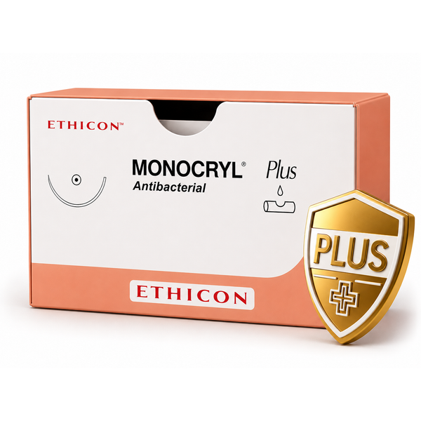 Ethicon MONOCRYL PLUS Poliglecaprone 25 Absorbable Monofilament Surgical Suture MCP3209G
