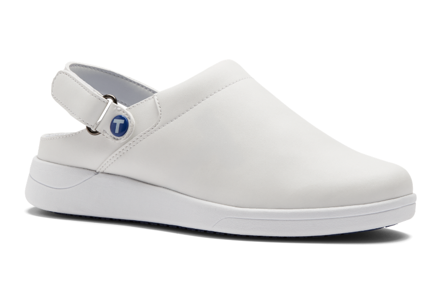 Toffeln UltraLite Clog (without vents) White