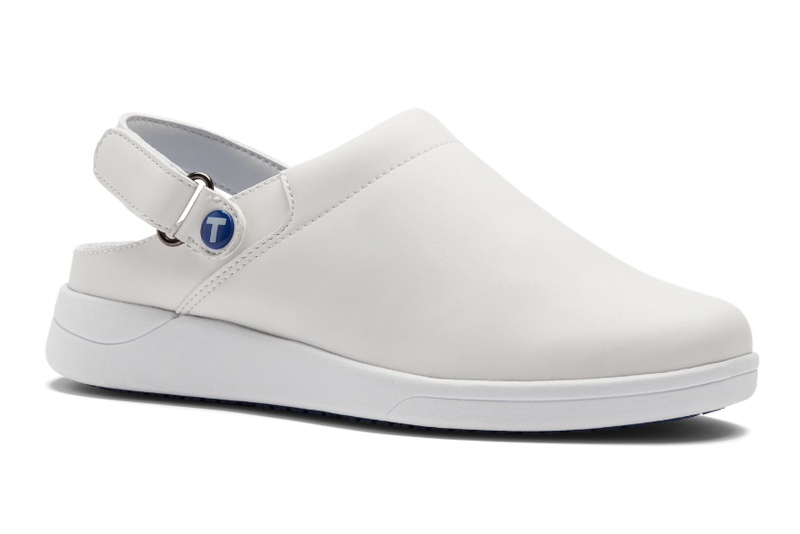 Toffeln UltraLite Clog (without vents) White