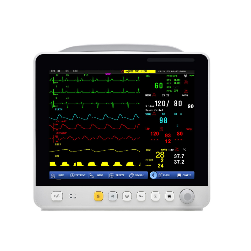 12.1" Veterinary Multiparameter Patient Monitor