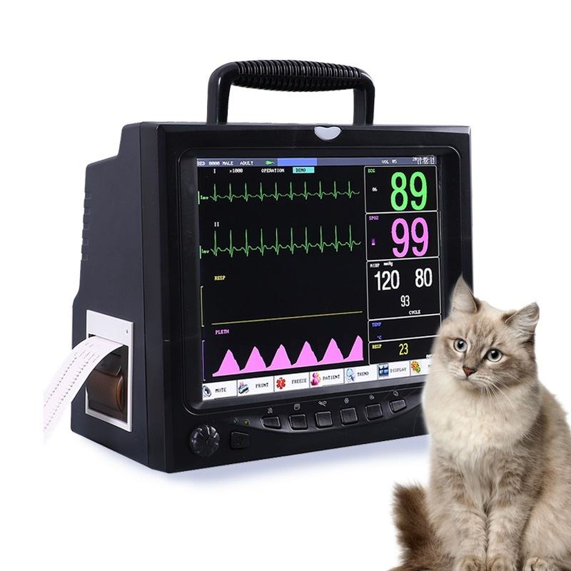 12.1" Veterinary Multiparameter Patient Monitor