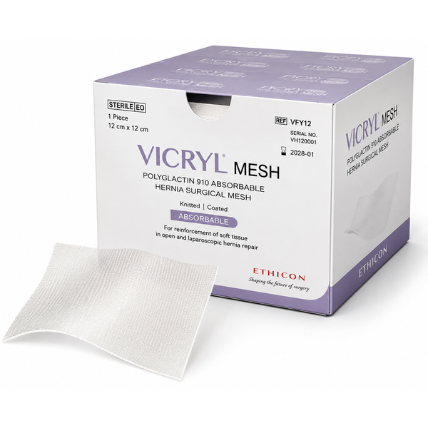 Ethicon VICRYL Mesh Polyglactin 910 Absorbable Surgical Mesh VM94