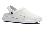 Toffeln UltraLite Clog (with vents) White