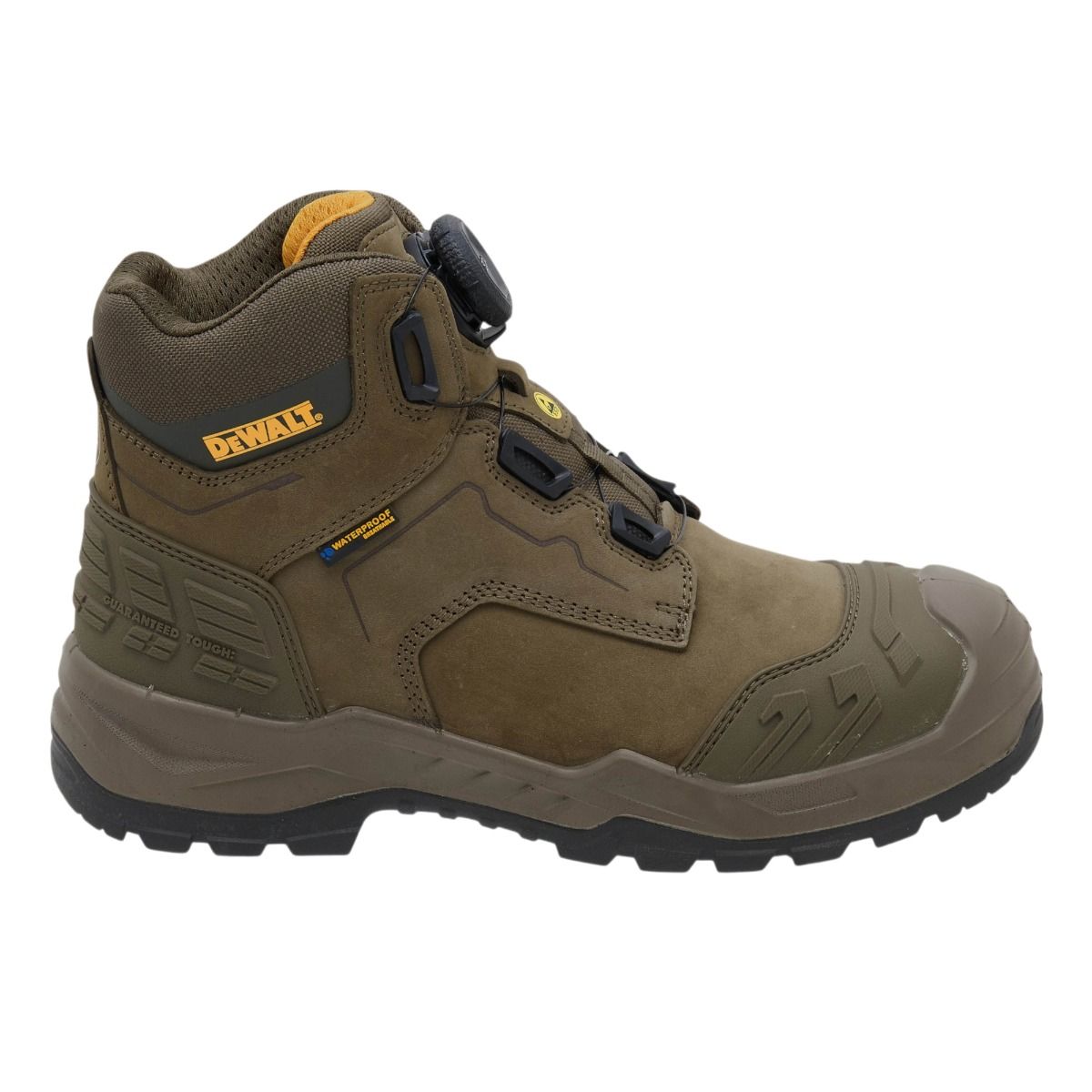 DeWalt Foundry Gunsmoke Steel/Steel Waterproof BOA Boot ESD S7 — view 2