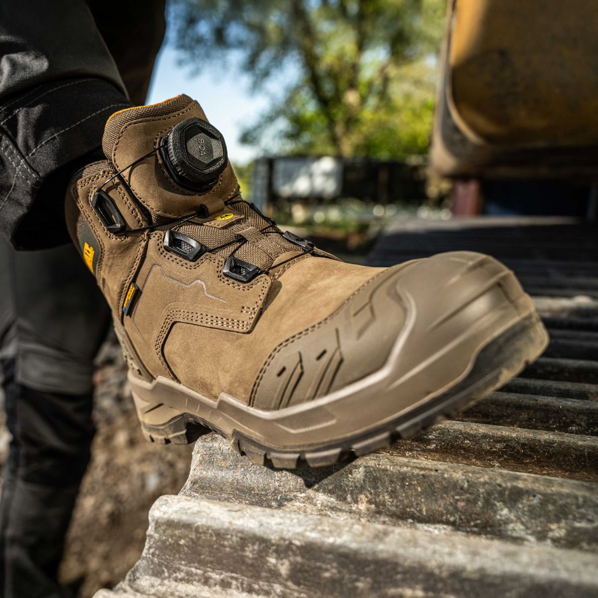 DeWalt Foundry Gunsmoke Steel/Steel Waterproof BOA Boot ESD S7 — view 9