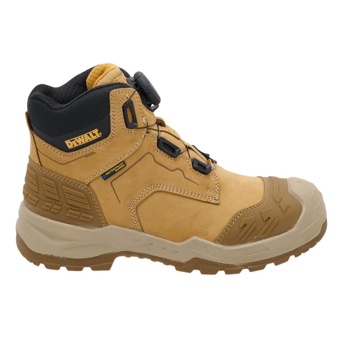DeWalt Foundry Wheat Steel/Steel Waterproof BOA Boot ESD S7 — view 2