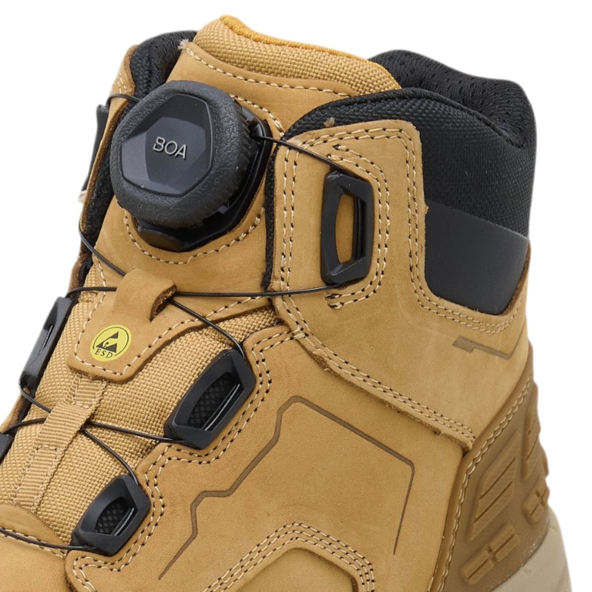 DeWalt Foundry Wheat Steel/Steel Waterproof BOA Boot ESD S7 — view 6