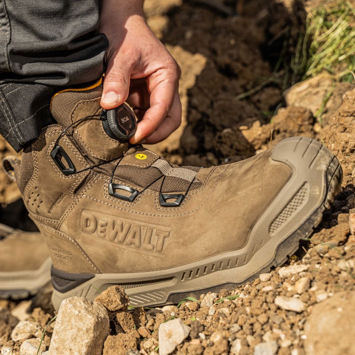 DeWalt GRIDX Rugged Work Waterproof BOA Safety Boot ESD S7S — view 9