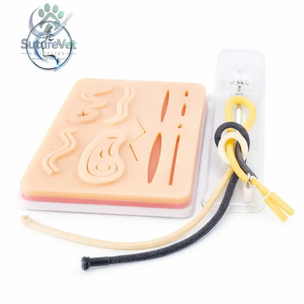 Medical Practice Pad & Surgical Knot-Tying Training Kit – Suturing Practice Simulator
