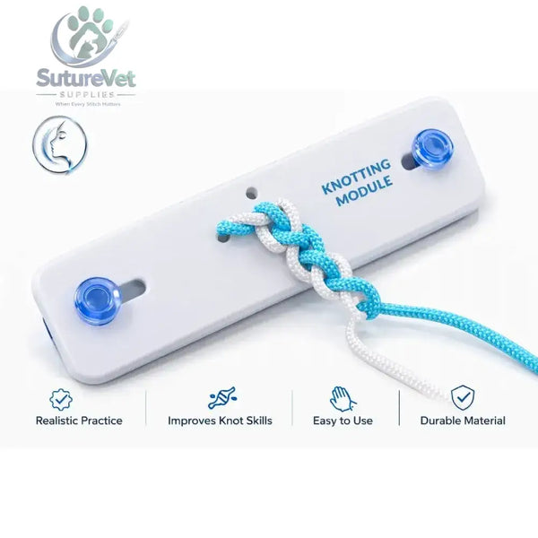 Pocket-Size Surgical Knot-Tying Trainer – Portable Suturing Practice Simulator
