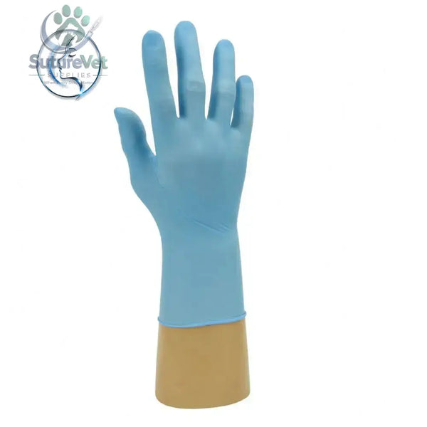 Polyco Healthline Bodyguards GL895 Blue Nitrile Powder Free Disposable Gloves (Box of 100)