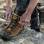 DeWalt Steelforge Palm Brown Non-Metallic Waterproof Safety Boot S7S — view 9