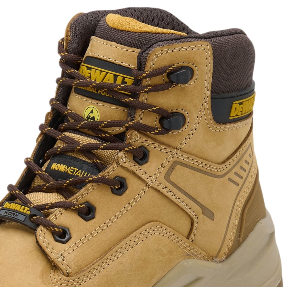 DeWalt Steelforge Wheat Non-Metallic Waterproof Safety Boot S7S — view 6