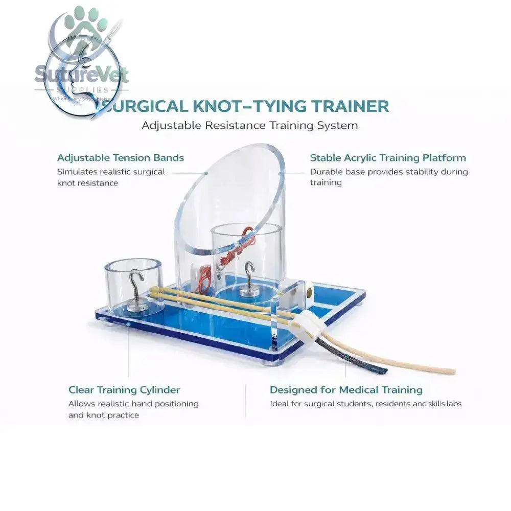 Surgical Wound Suture & Knotting Training Model – Medical Suturing Practice Simulator - Kit